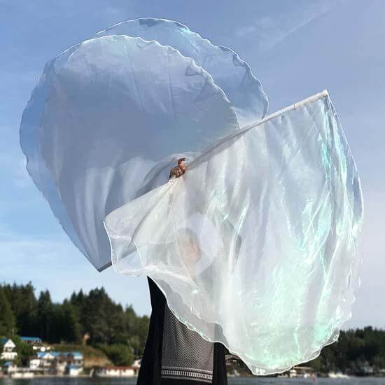 Identity Worship Flags in red, white, and blue symbolizing redemption, purity, and prophecy