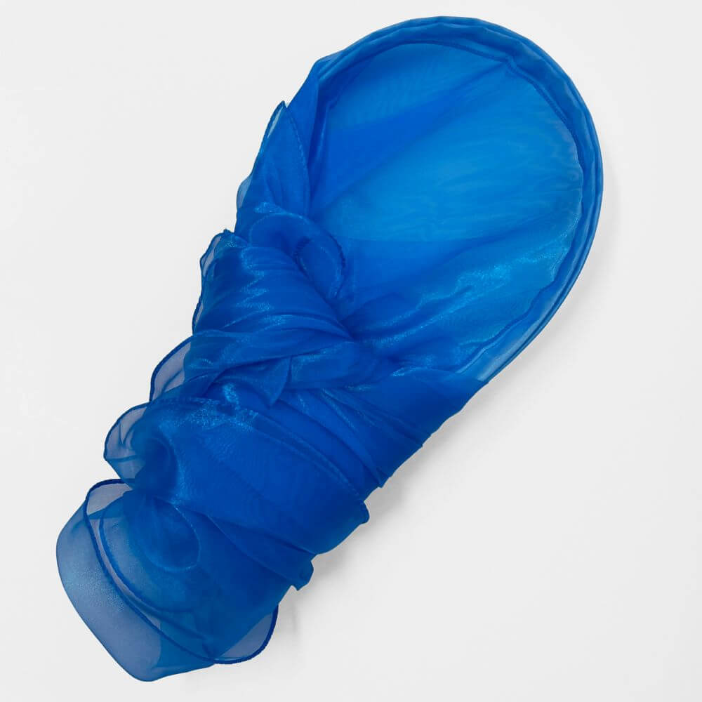 Bliblical color meaning of the color blue means prophecy, grace, mercy Express yourself with blue sheer travel worship flags with bendable rods to fit into a carry-on or tote.