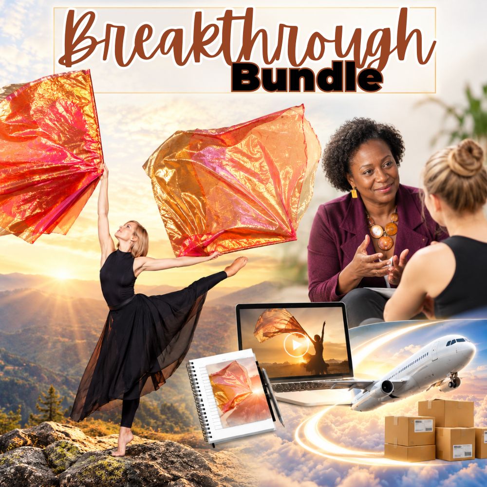 Breakthrough Bundle featuring Lord of Hosts worship flags, Flagging for Breakthrough digital training, and private coaching for the Warrior Worship Challenge.