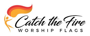 Catch the Fire Worship Flags logo