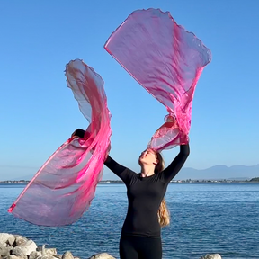 Coral Sheer Worship Flags