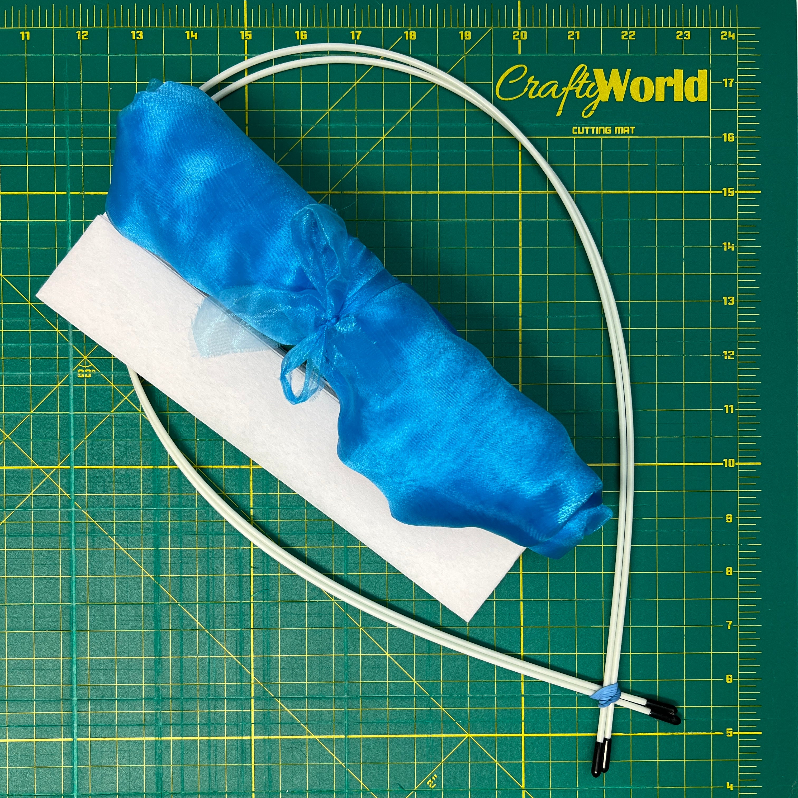 DIY Worship Flag Kit - Light Blue Sheer