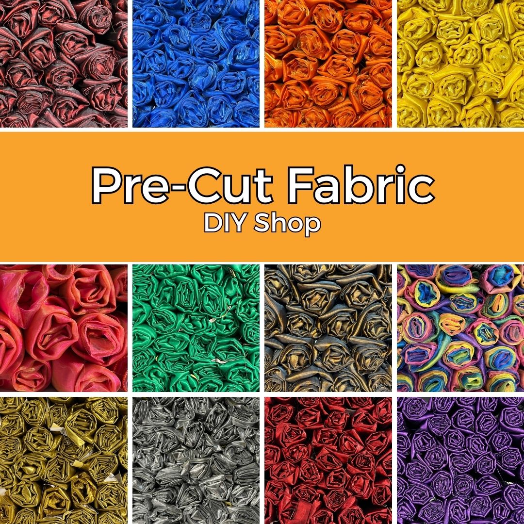 pre-cut fabric for DIY praise & worship flags; perfect for layering and beginners. 