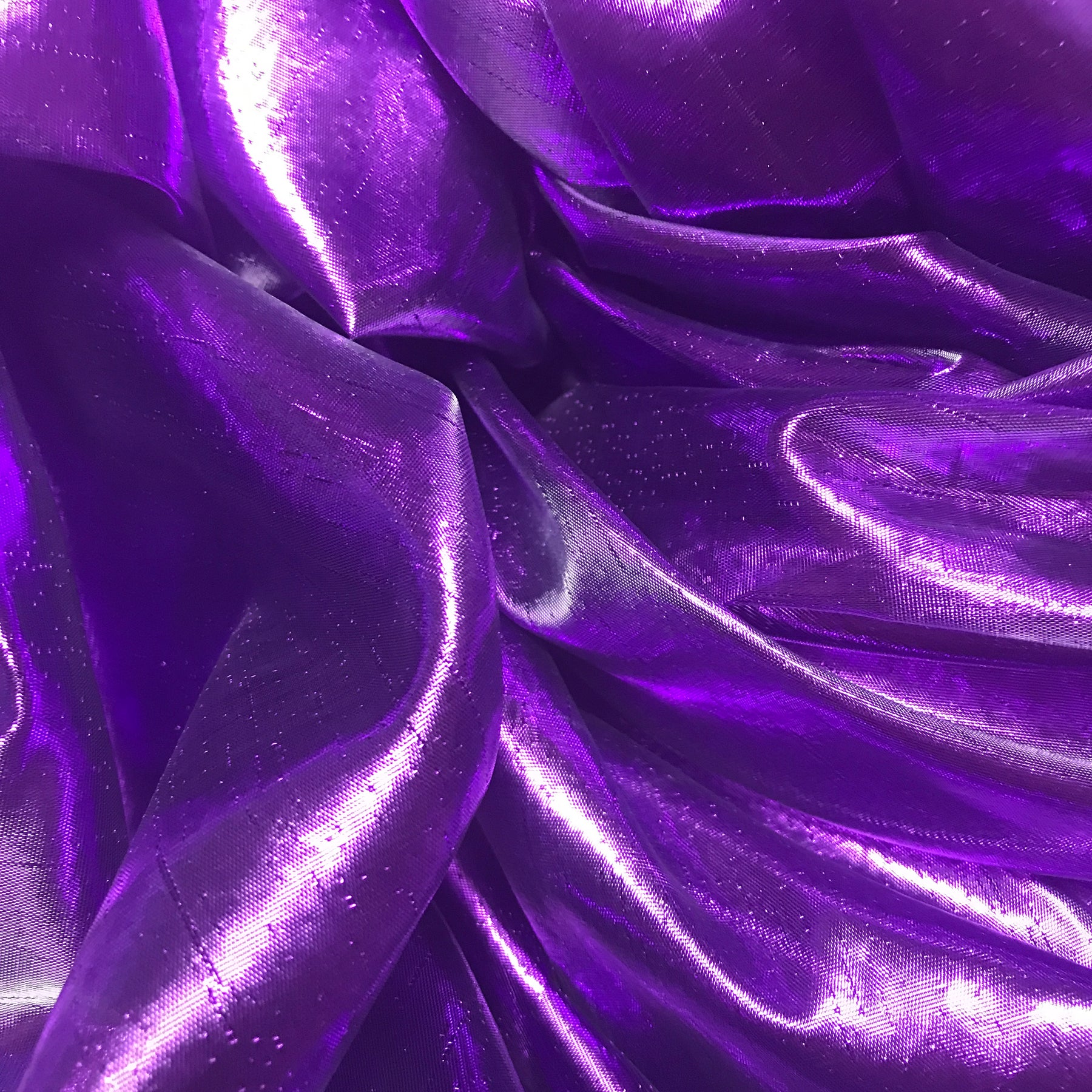 Purple Metallic PRE-CUT Fabric