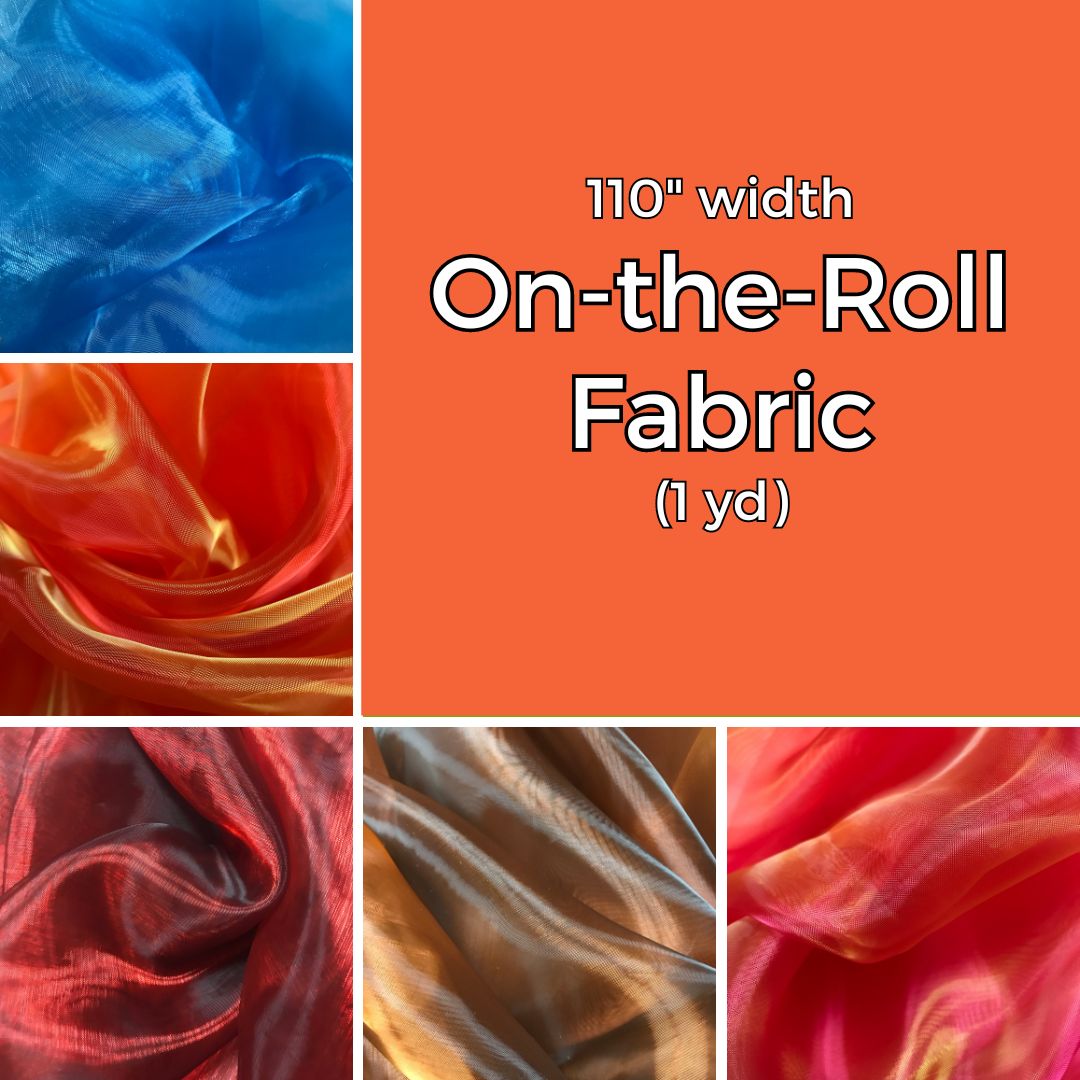 ON THE ROLL Fabric - 110" width (1yd)