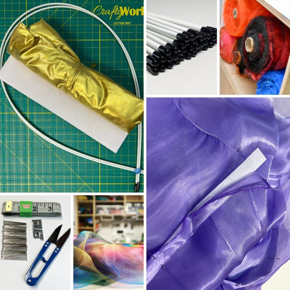 collage of DIY products