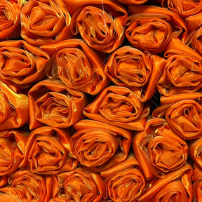 Orange Sheer PRE-CUT Fabric
