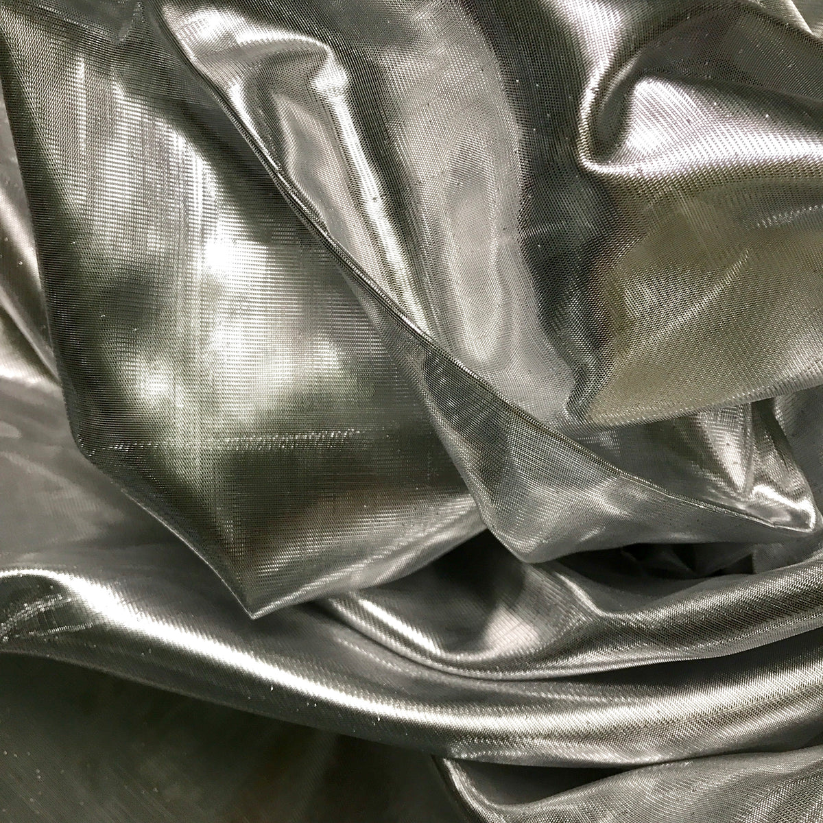 Silver Metallic PRE-CUT Fabric