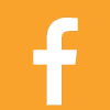 Facebook icon in yellow