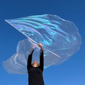 Lilac Brilliance Worship Flags
